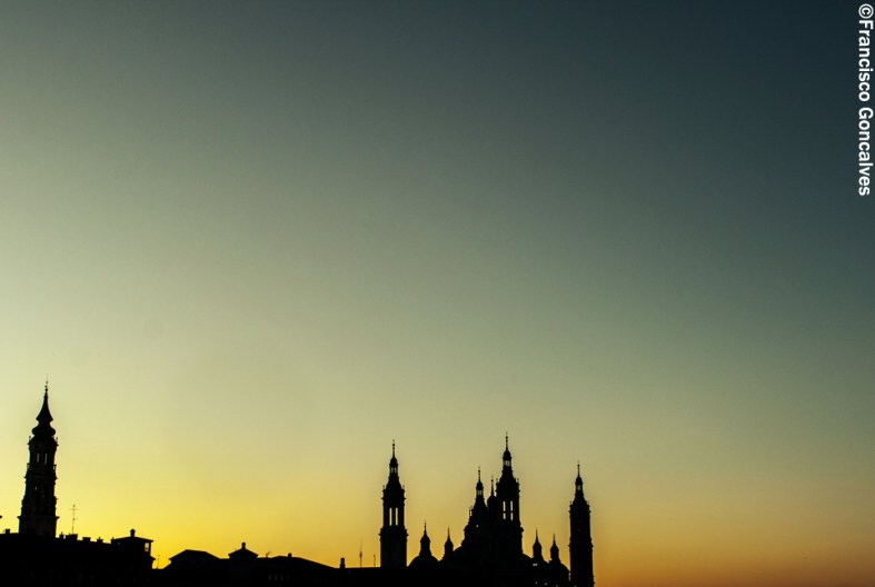 Silueta al atardecer / Silhouette at sunset