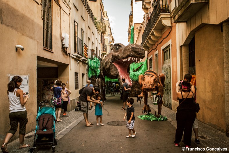De día las fiestas eran mucho más disfrutables.