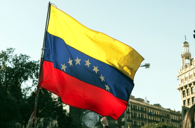 El mundo tiene que saber lo que pasa en Venezuela. Manifestación del 22 de febrero en Barcelona. 