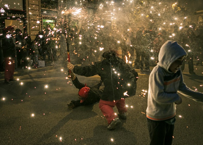 Rodando por el suelo