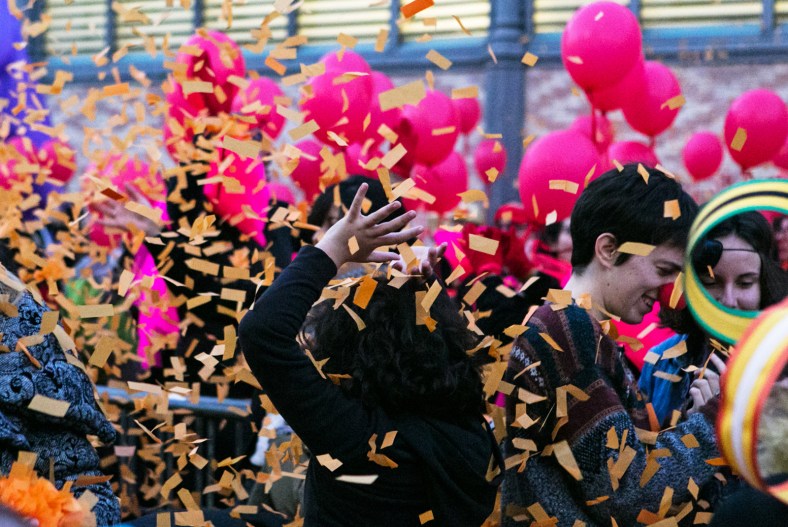 Lluvia de confeti! 