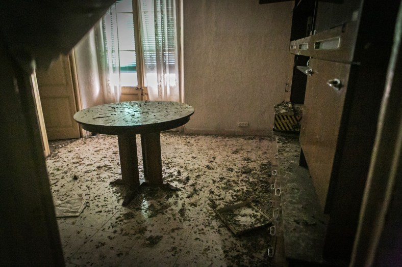 Un piso convertido en palomar