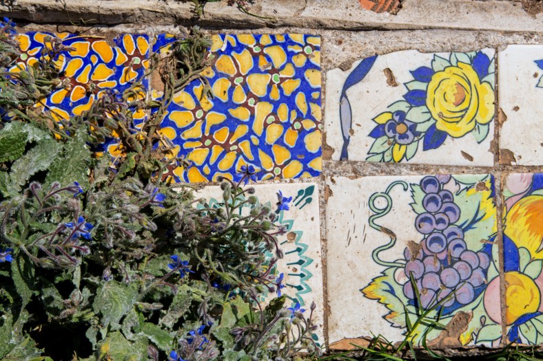 Restos de las antiguas barracas