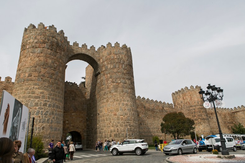 Una de las puertas de la ciudad medieval
