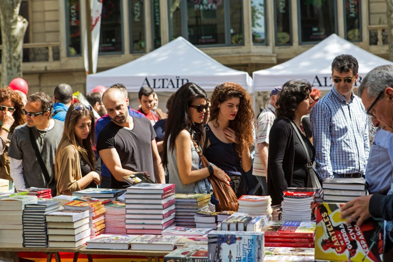 Libros en La Rambla