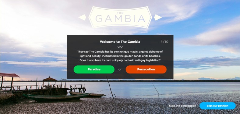 HIV/AIDS Alliance / Paradise or Persecution Campaign - United Kingdom