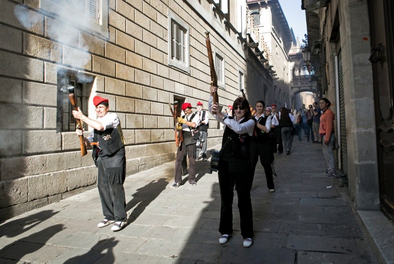 En el Carrer del Bisbe