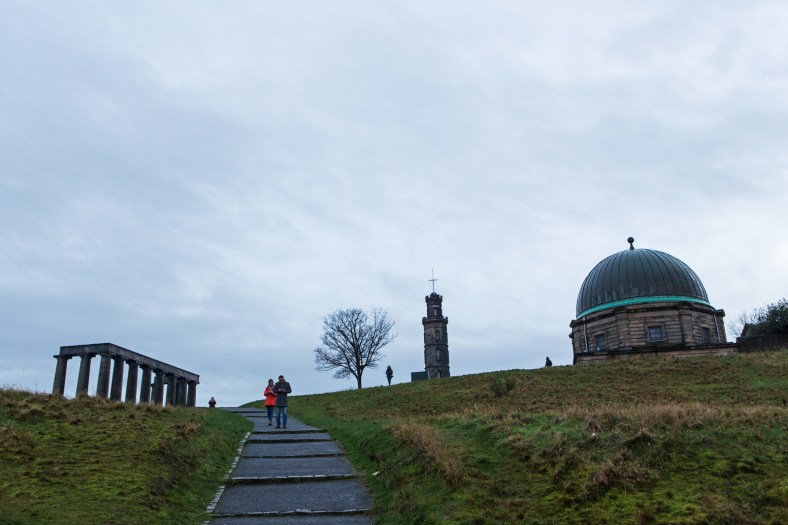 El City Observatory a la derecha