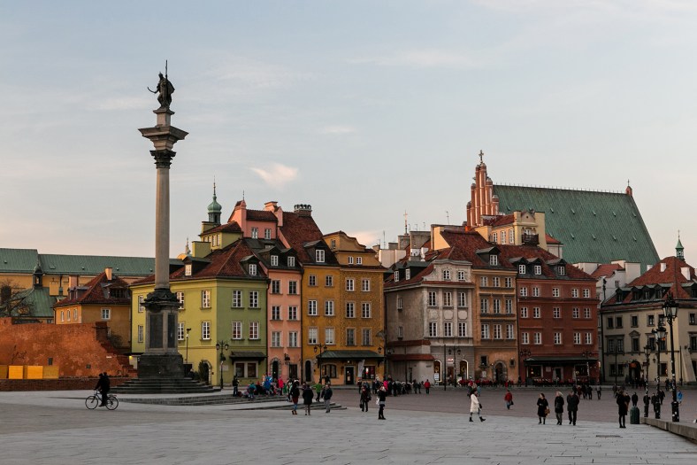 El casco antiguo de Varsovia