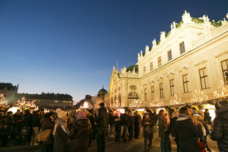 Mercado en el Palacio de Belvedere