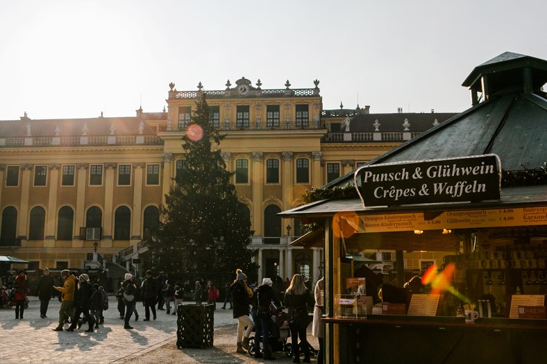 Mercado de Navidad en el Palacio de Schönbrunn
