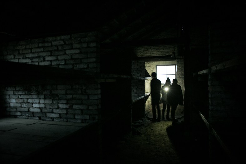 Dentro de una barraca