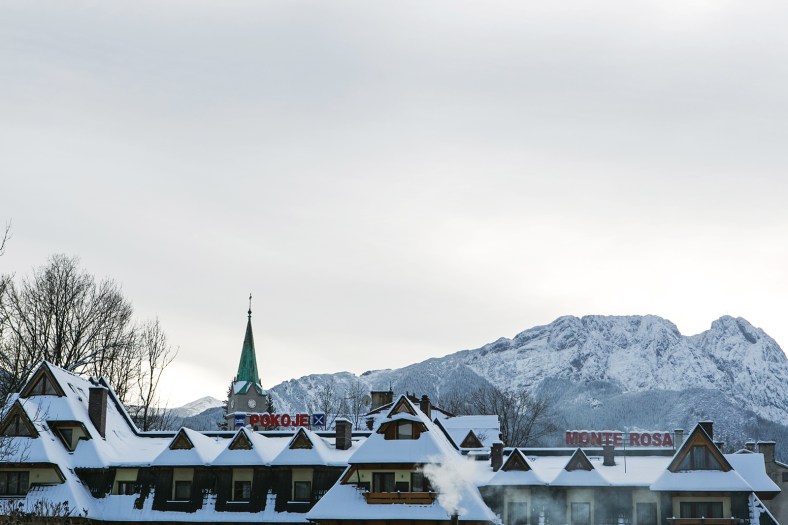 Las montañas Tatra al fondo
